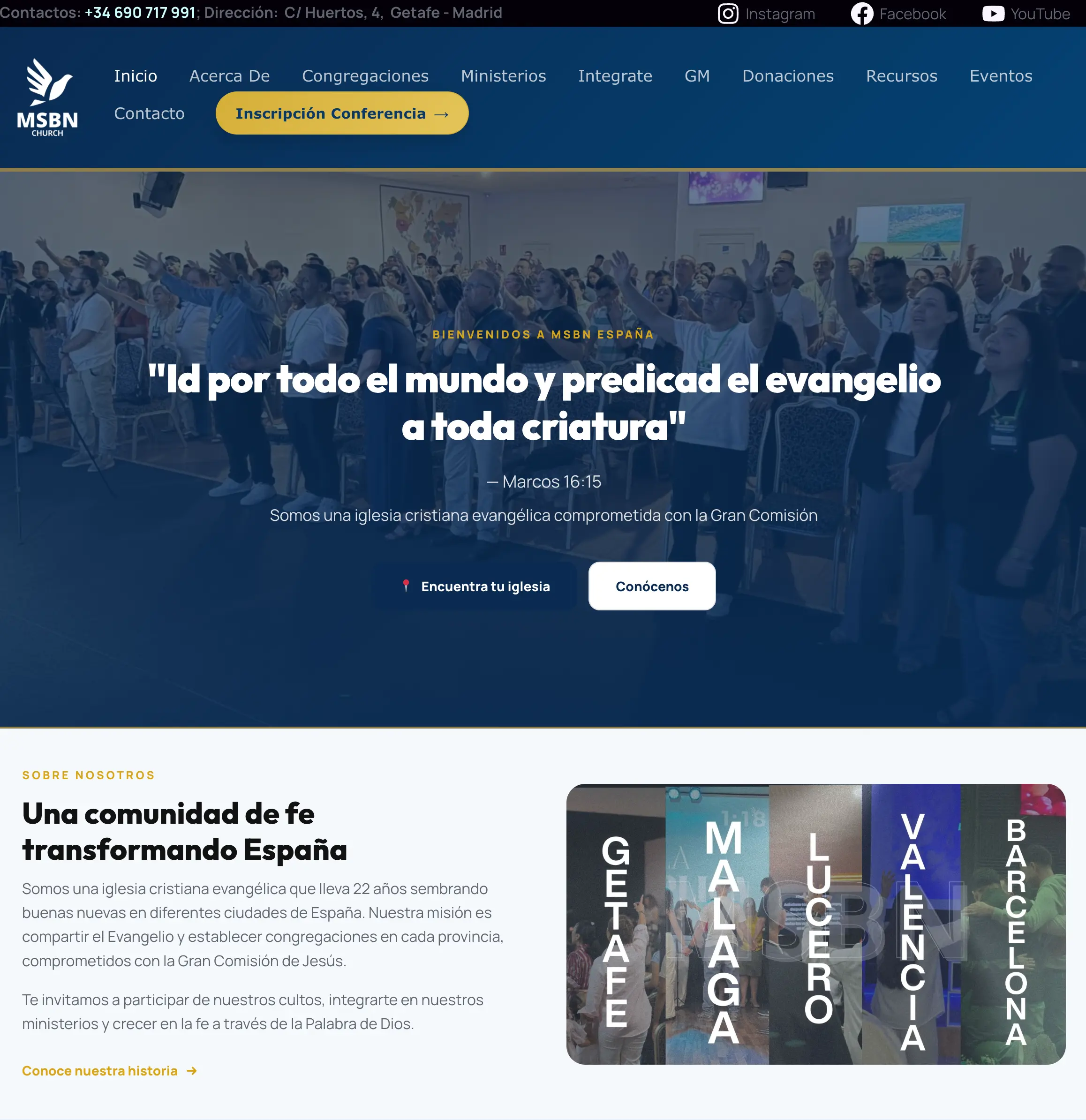 Portal Institucional MSBN España